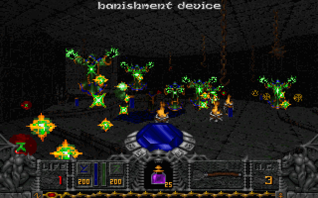 Скриншот из игры Hexen: Deathkings of the Dark Citadel - 1