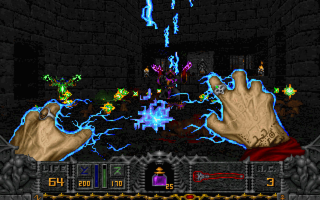 Скриншот из игры Hexen: Deathkings of the Dark Citadel - 3