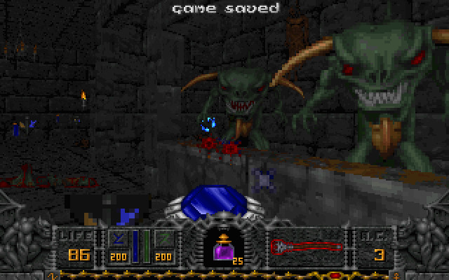 Скриншот из игры Hexen: Deathkings of the Dark Citadel - 19