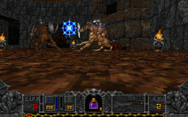 Скриншот из игры Hexen: Deathkings of the Dark Citadel - 23