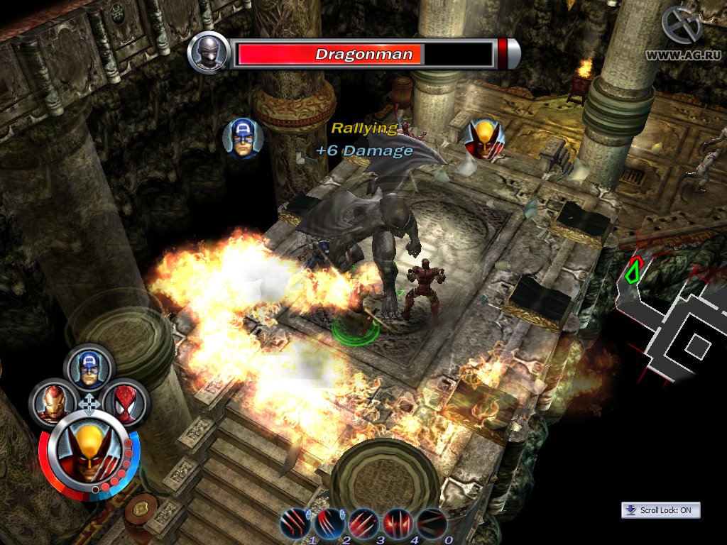 Скриншот из игры Marvel Ultimate Alliance - 42