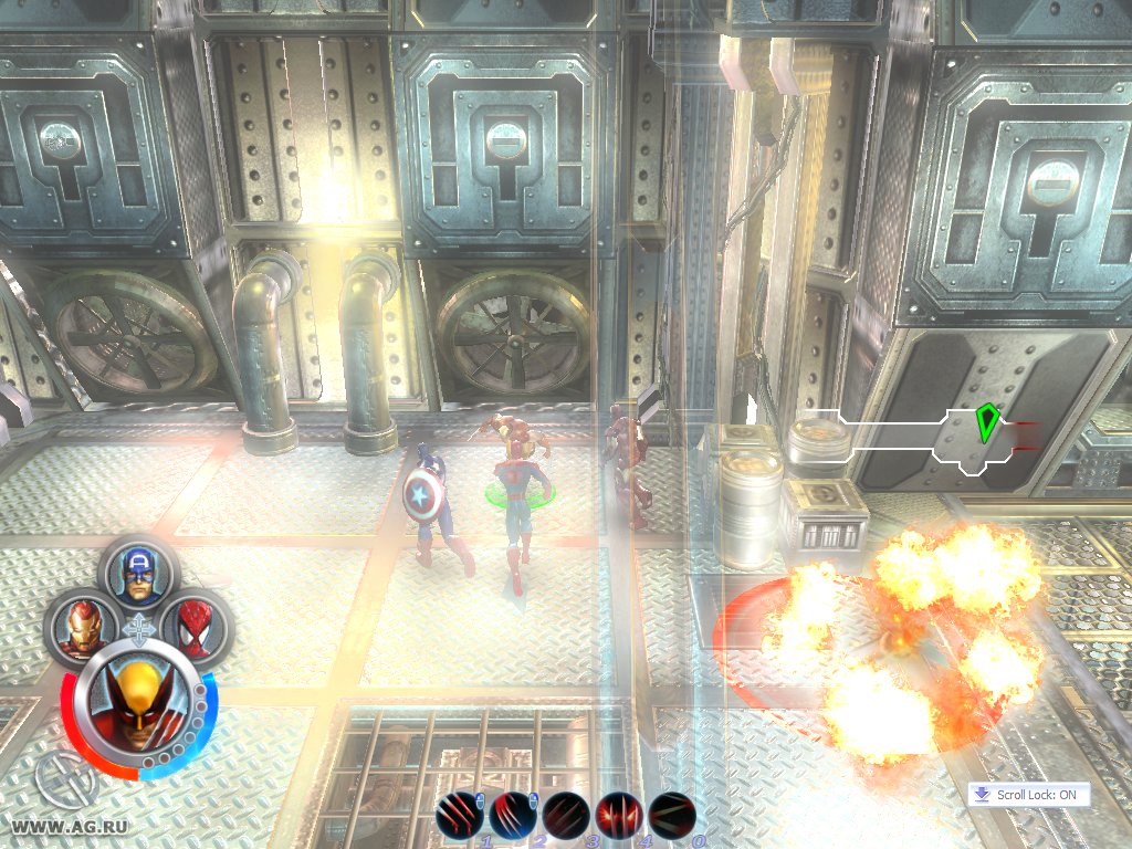 Скриншот из игры Marvel Ultimate Alliance - 158