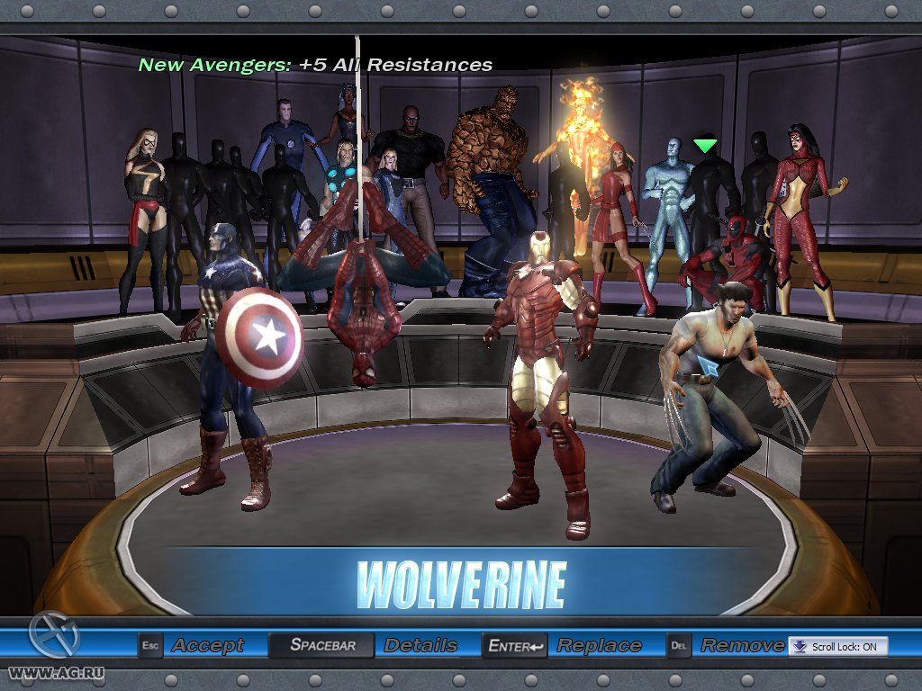 Скриншот из игры Marvel Ultimate Alliance - 19
