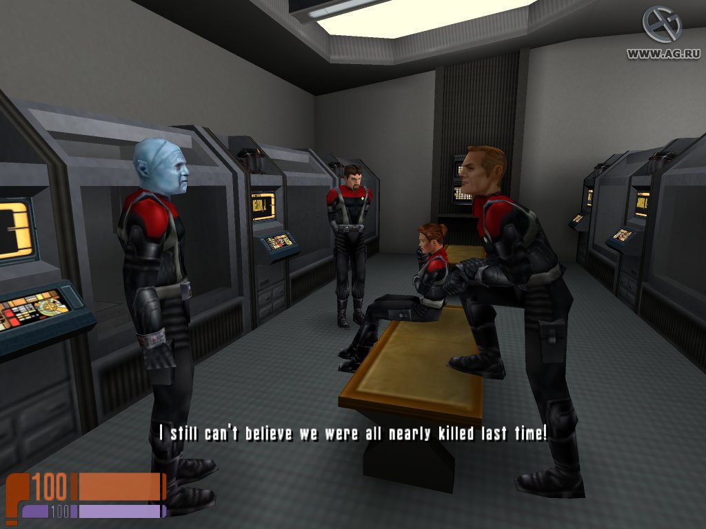 Скриншот из игры Star Trek: Voyager - Elite Force - 54