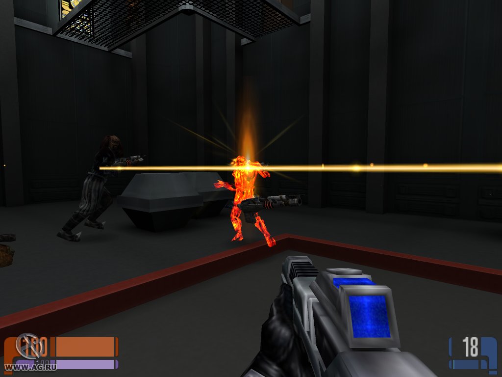 Скриншот из игры Star Trek: Voyager - Elite Force - 93
