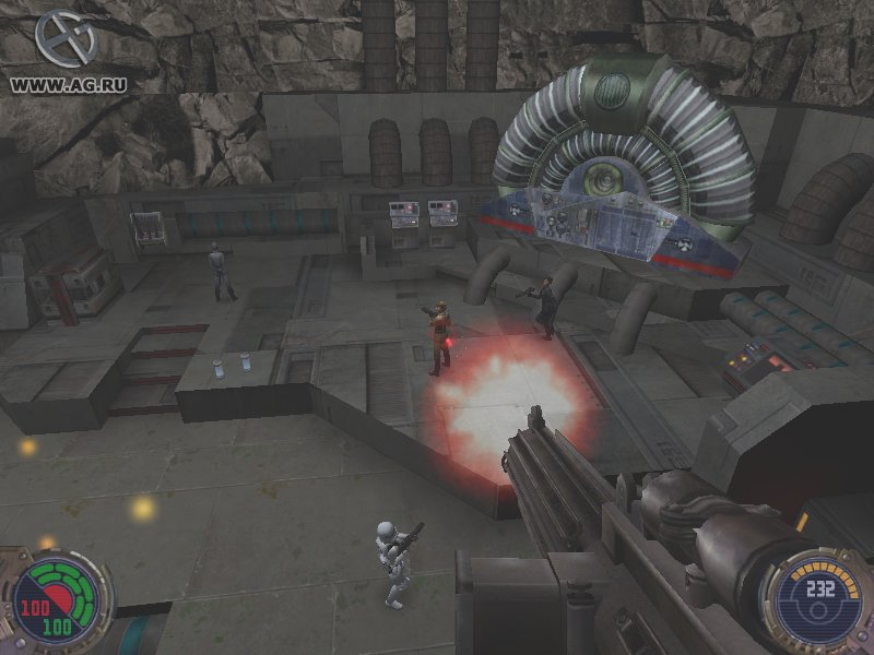 Скриншот из игры Star Wars Jedi Knight II: Jedi Outcast - 46