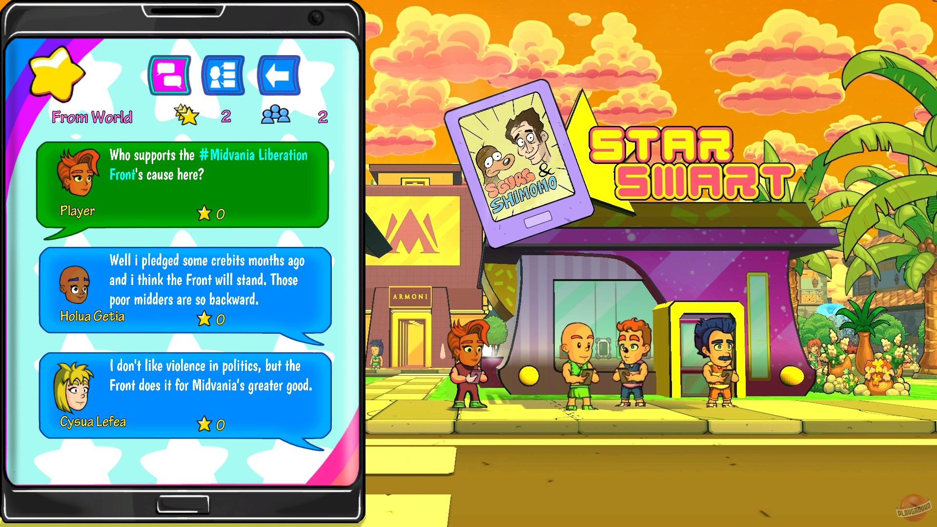 Скриншот из игры Fantasy Network - 9