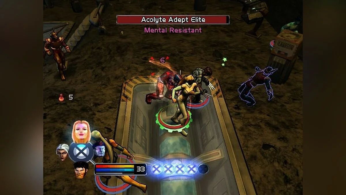 Скриншот из игры X-Men: Legends - 5