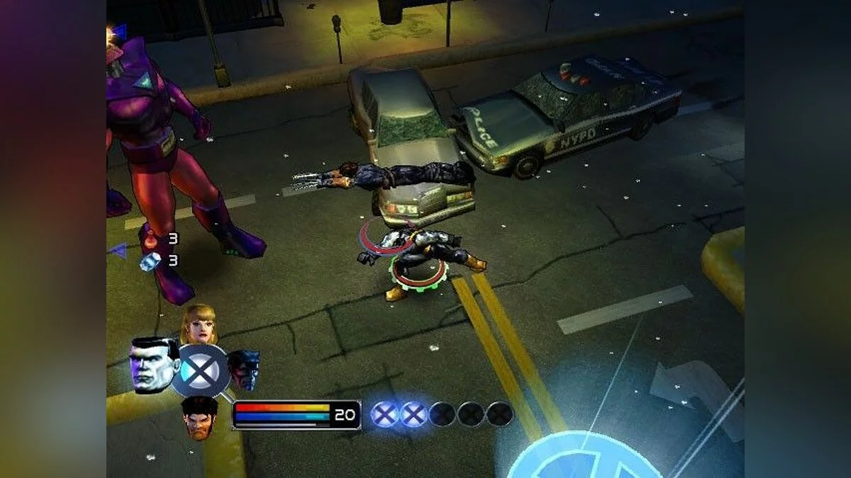 Скриншот из игры X-Men: Legends - 3