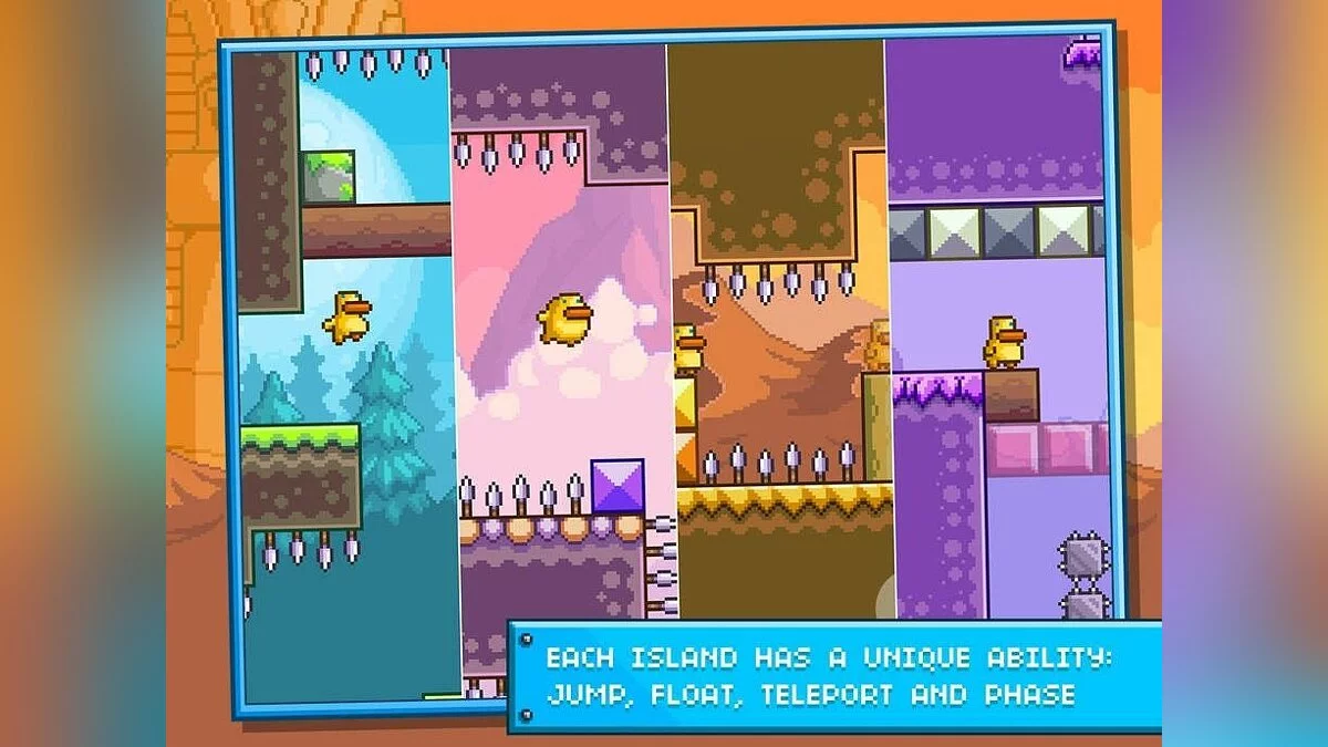 Скриншот из игры Gravity Duck Islands - 1