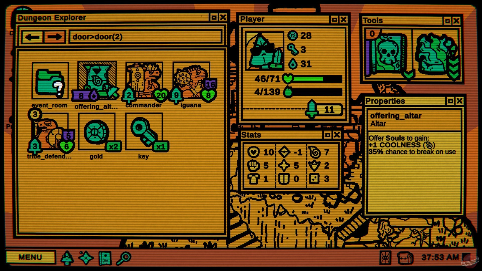 Скриншот из игры Folder Dungeon - 2