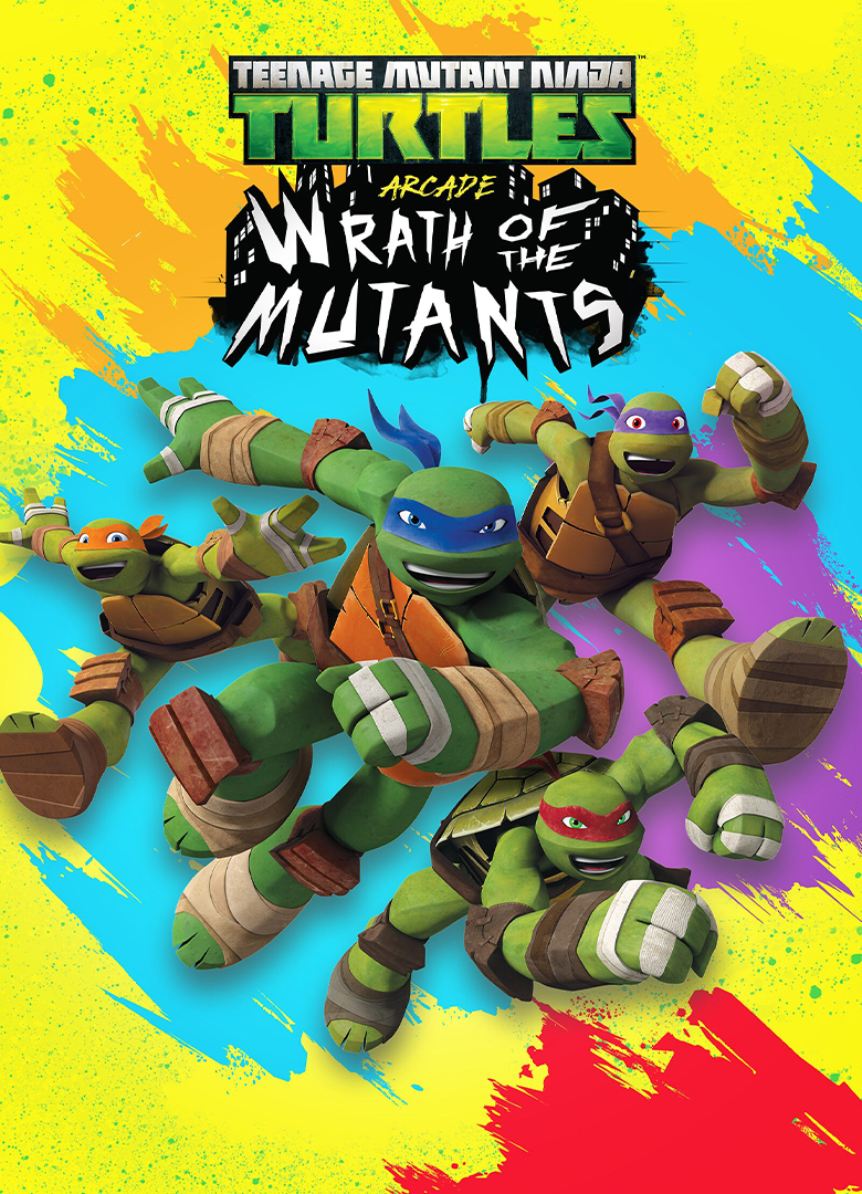 Обложка игры Teenage Mutant Ninja Turtles Arcade: Wrath of the Mutants