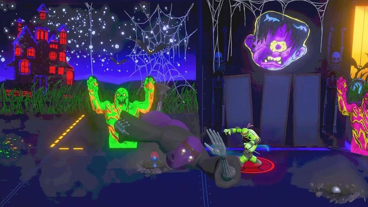 Скриншот из игры Teenage Mutant Ninja Turtles Arcade: Wrath of the Mutants - 5