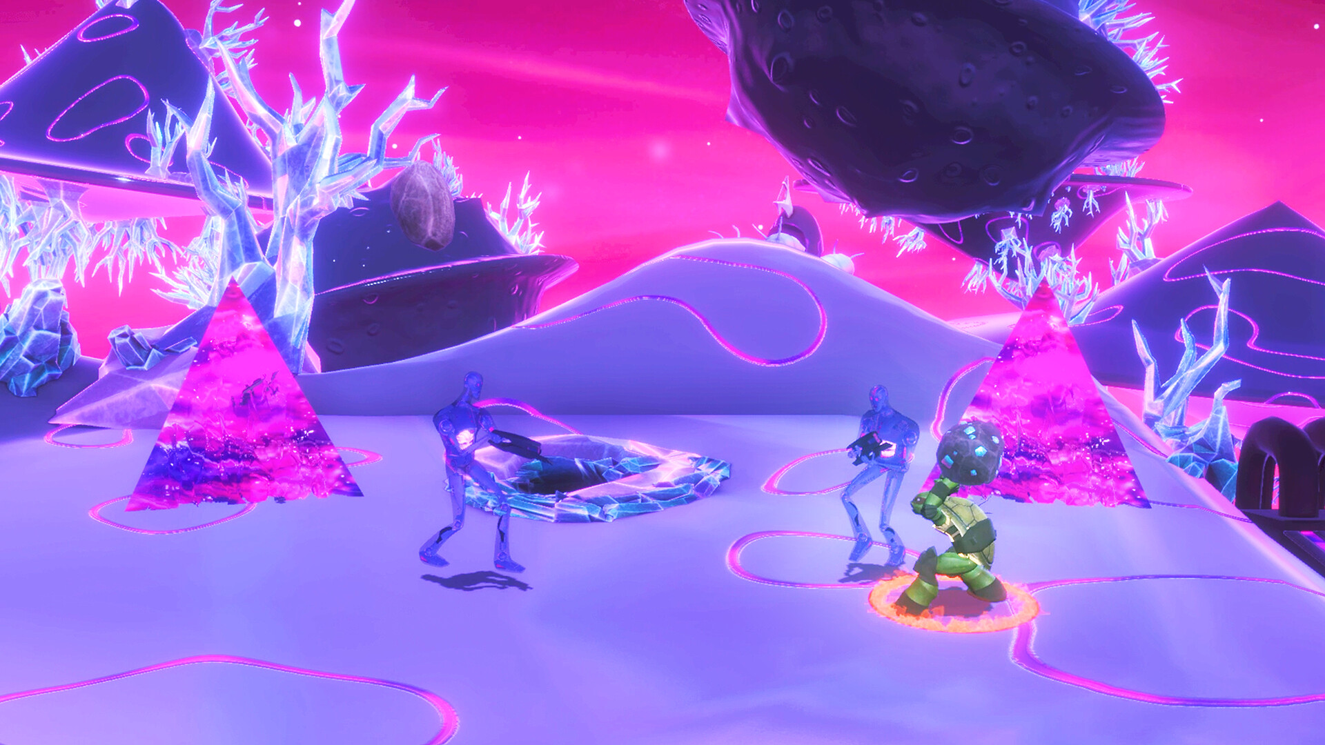 Скриншот из игры Teenage Mutant Ninja Turtles Arcade: Wrath of the Mutants - 1