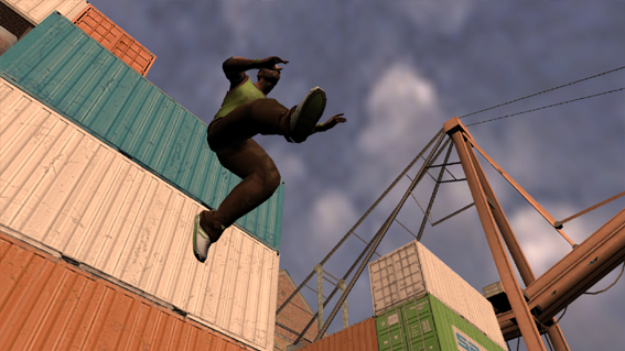 Скриншот из игры Free Running - 35