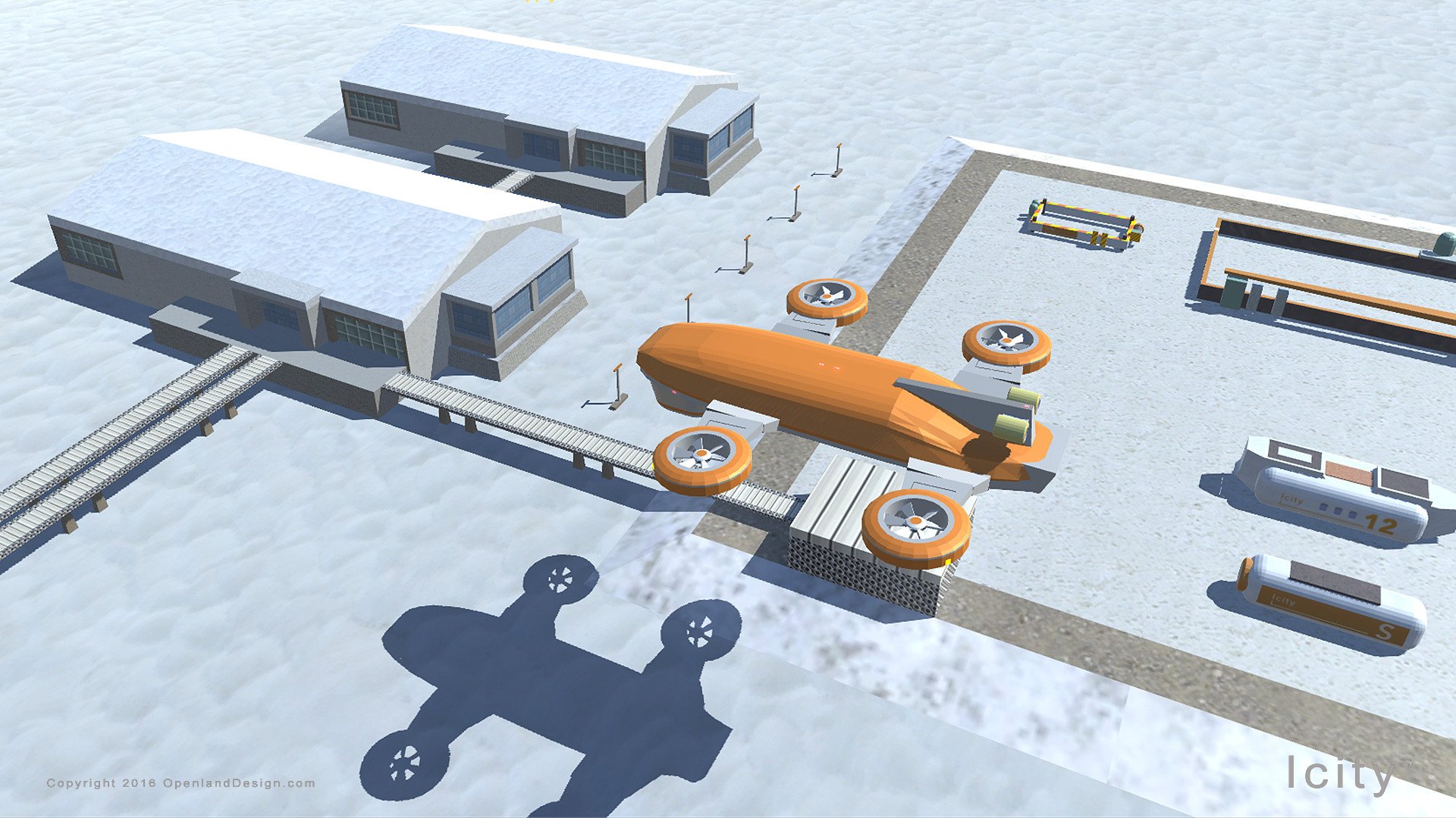 Скриншот из игры Icity - a Flight Sim ... and a City Builder - 2