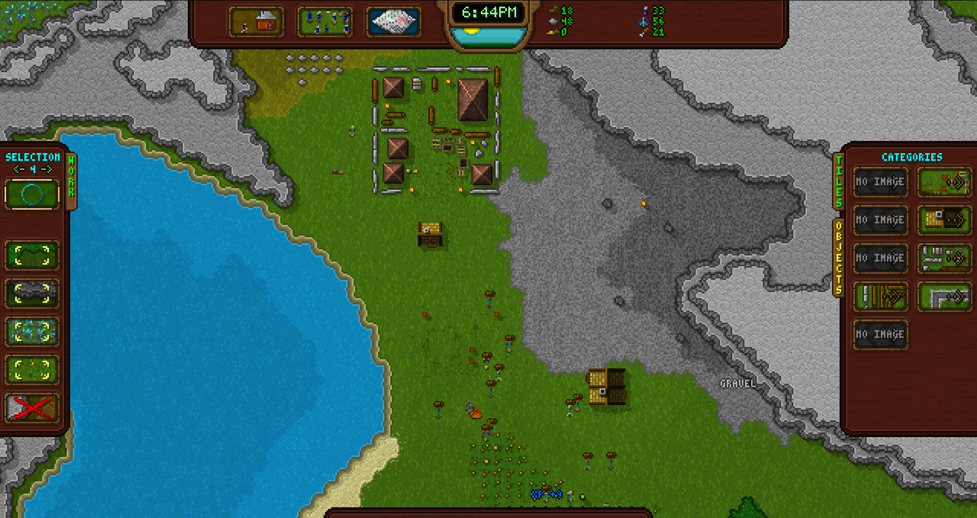 Скриншот из игры Retro-Pixel Castles - 1