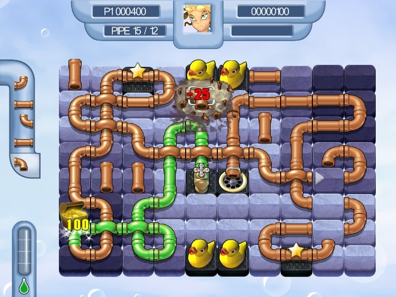 Скриншот из игры Pipemania - 1