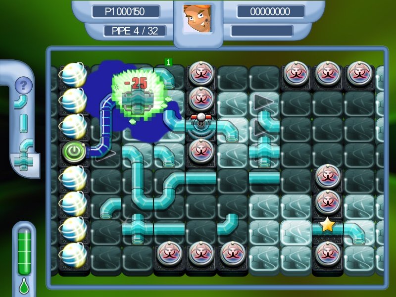 Скриншот из игры Pipemania - 4