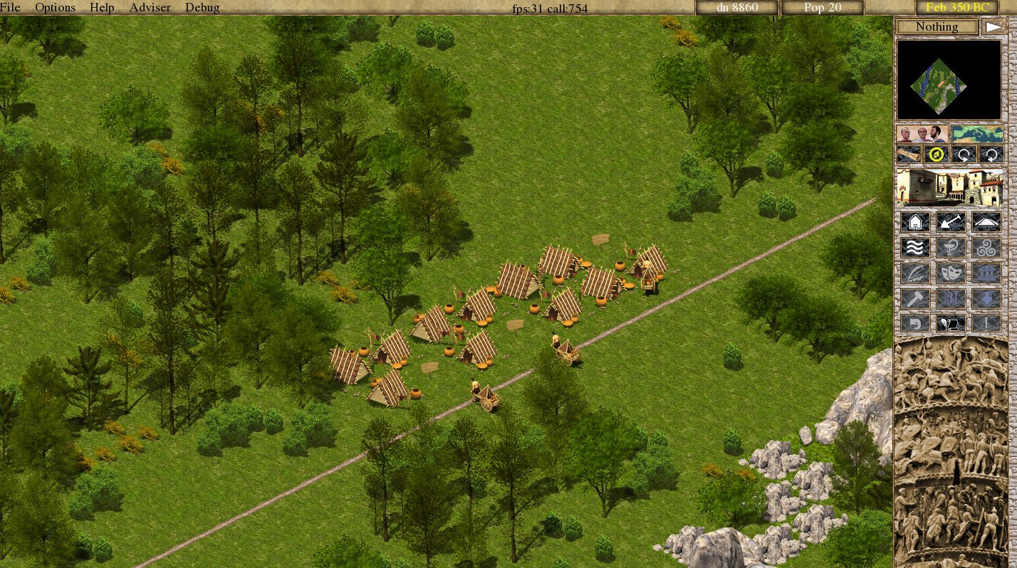 Скриншот из игры CaesarIA - 3