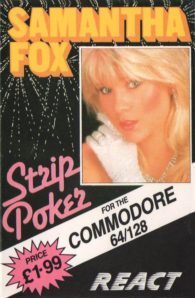Обложка игры Samantha Fox Strip Poker