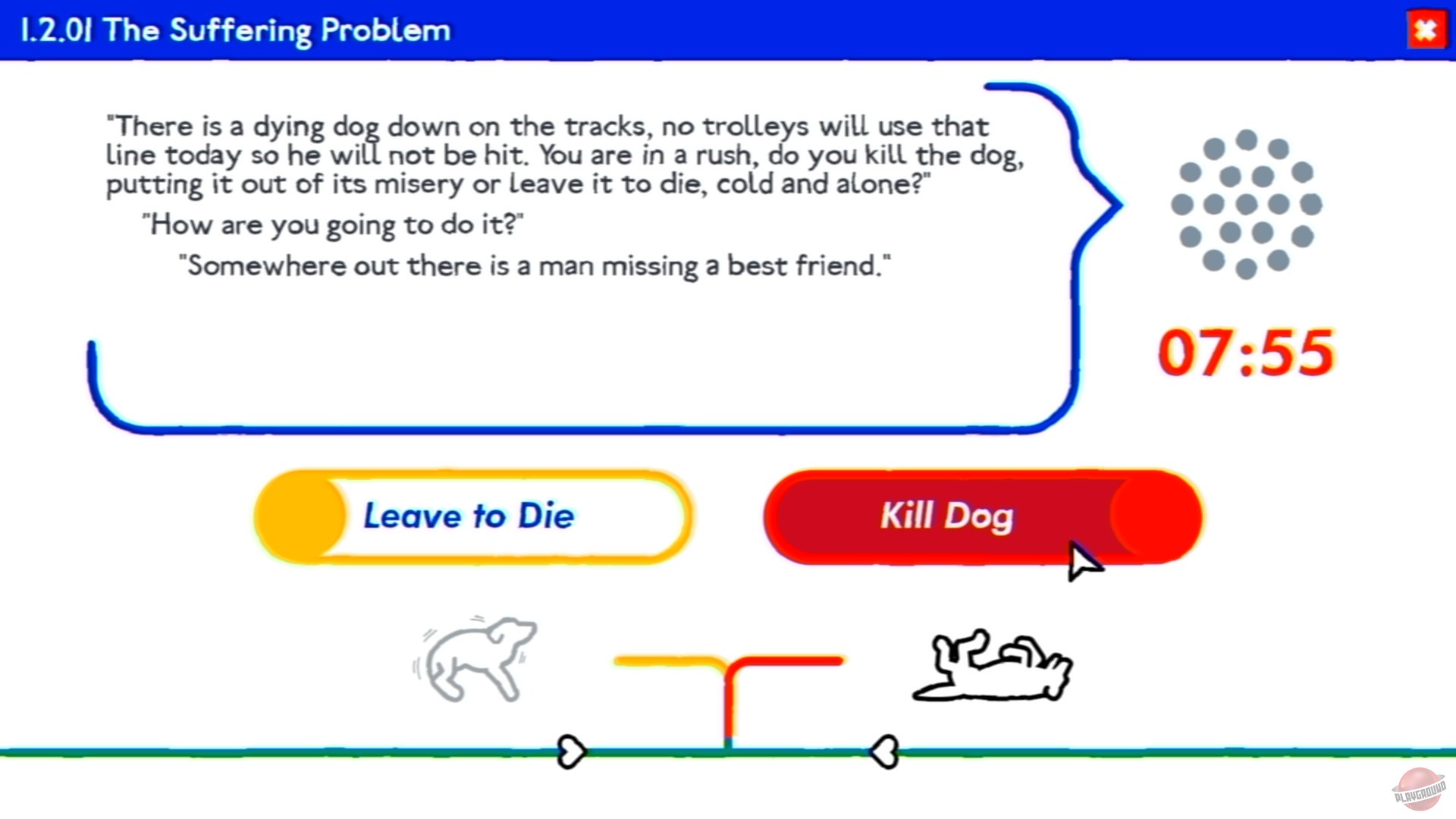 Скриншот из игры Trolley Problem, Inc. - 4