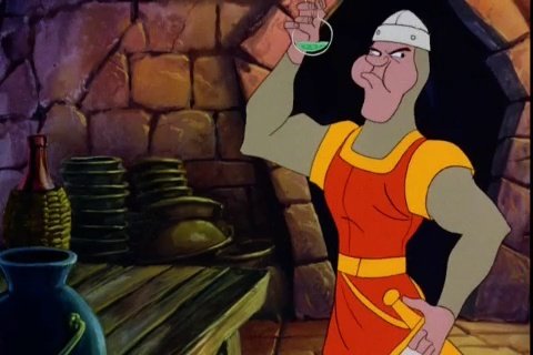 Скриншот из игры Dragon's Lair: Escape from Singe's Castle - 4