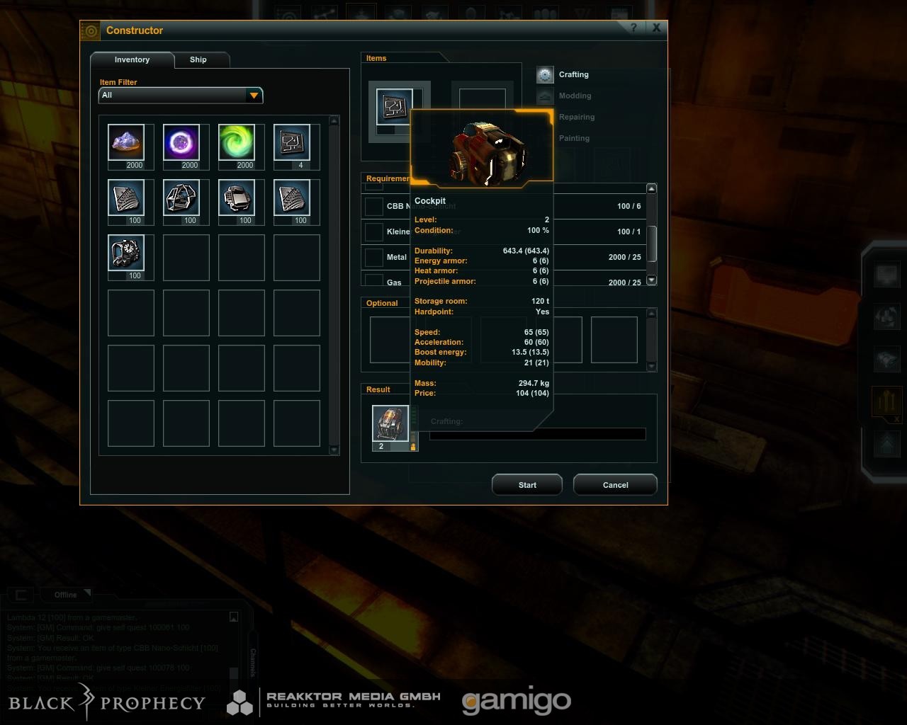 Скриншот из игры Black Prophecy - 82