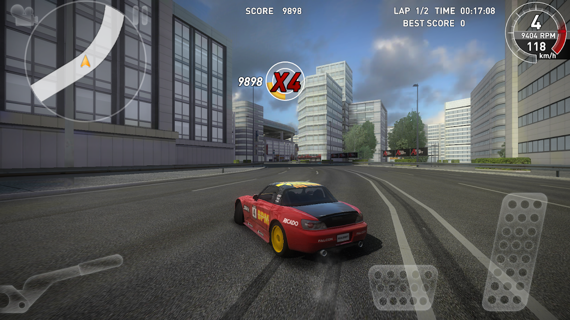 Скриншот из игры Real Drift Car Racing Lite - 1