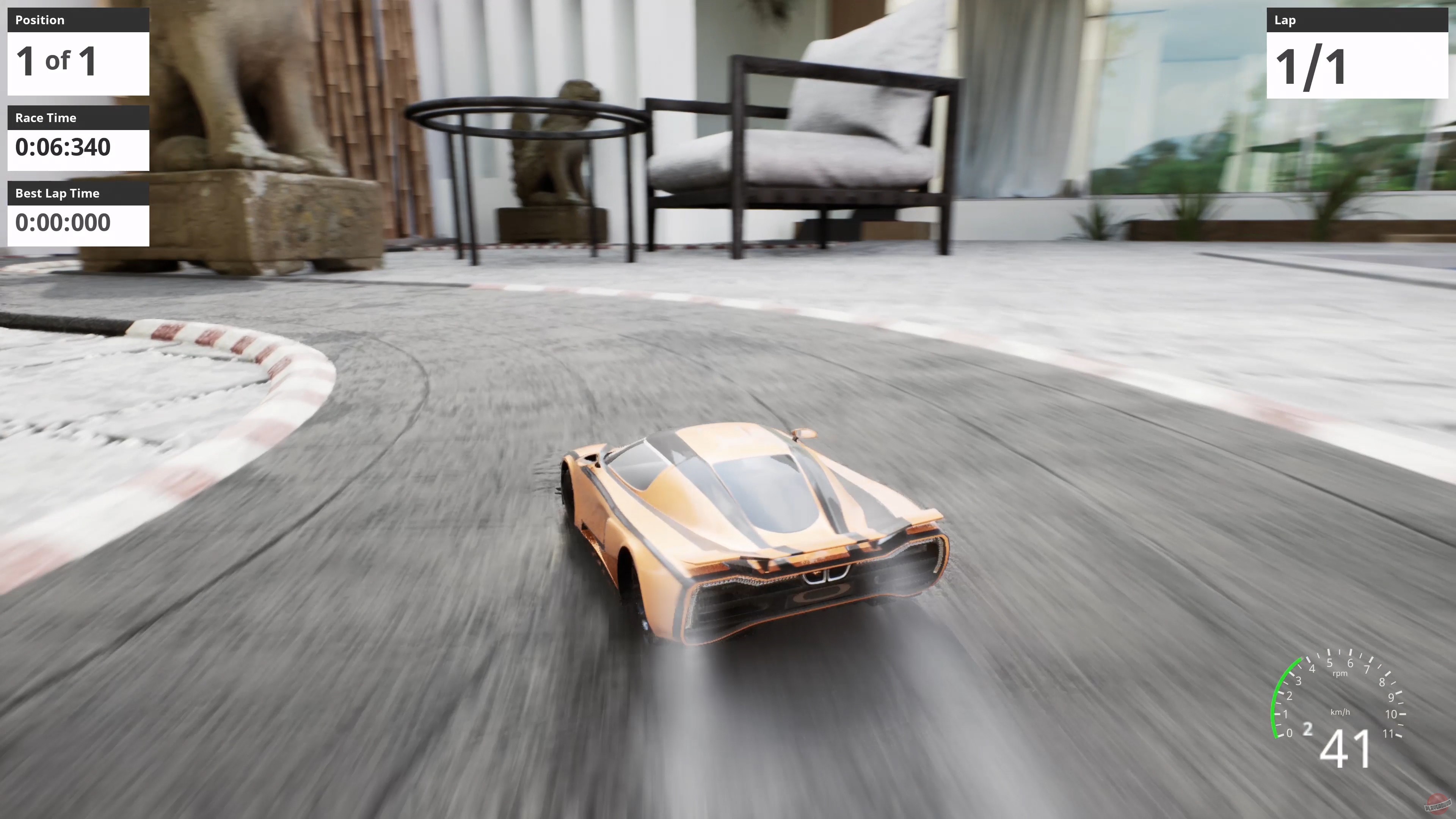 Скриншот из игры Nano Racing - 10