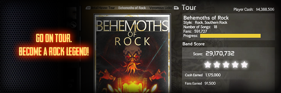 Скриншот из игры BandFuse: Rock Legends - 3