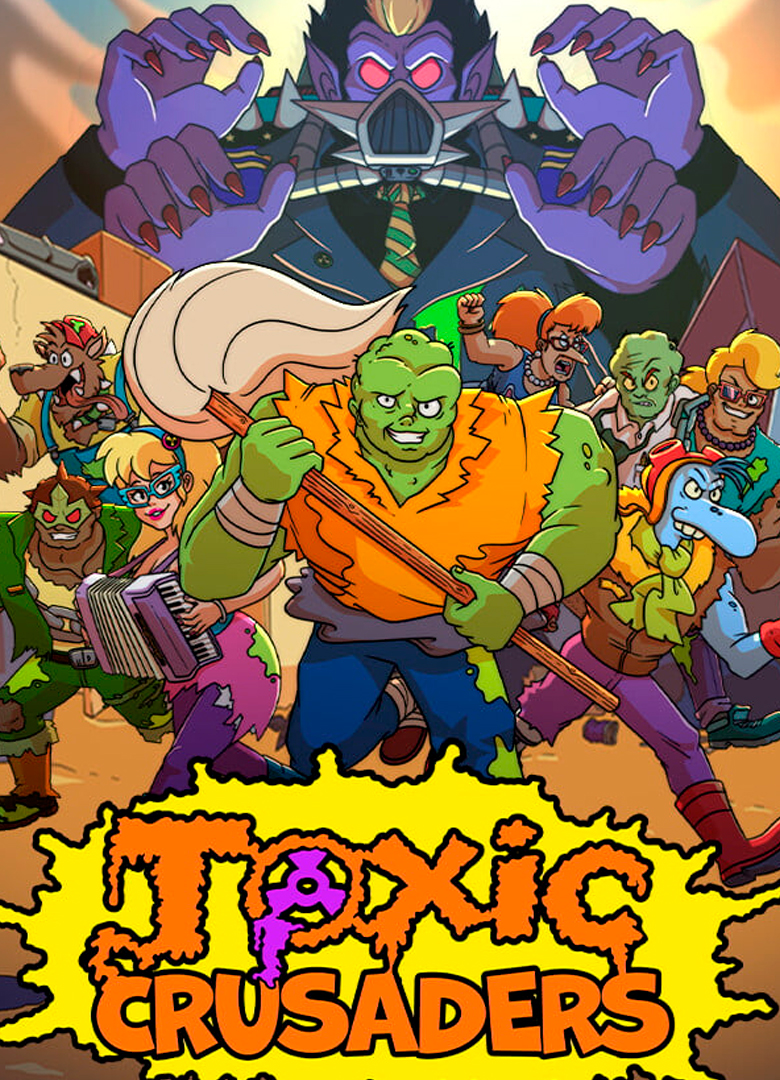 Обложка игры Toxic Crusaders