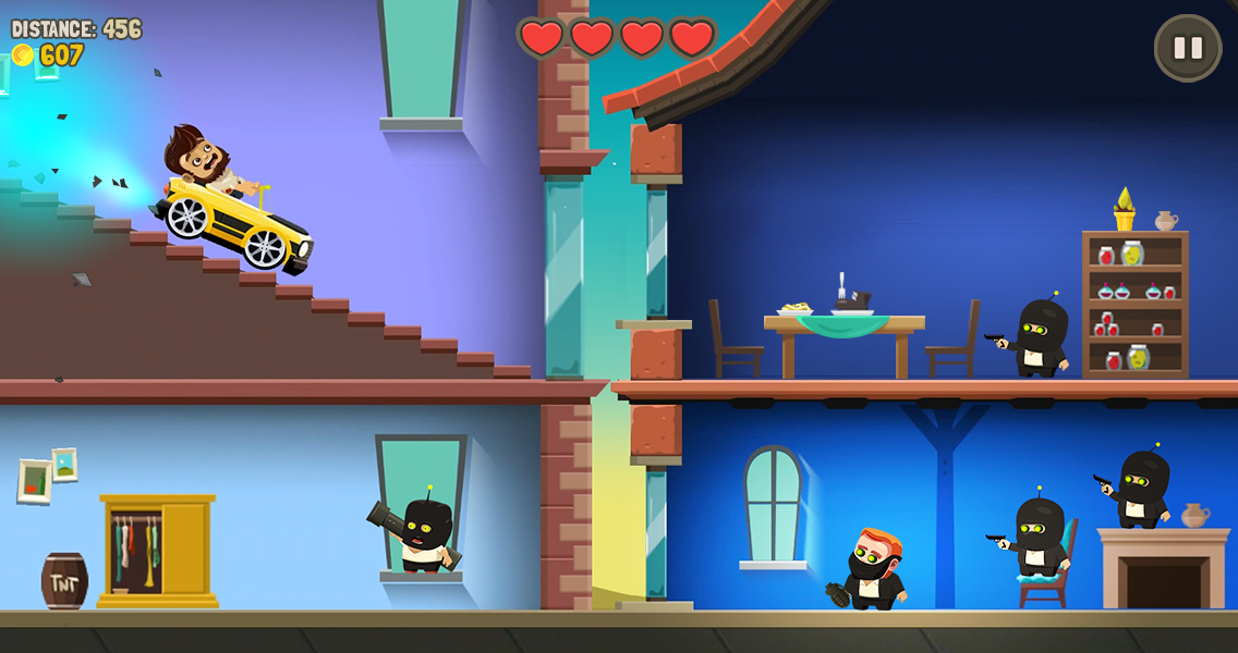 Скриншот из игры Aliens Drive Me Crazy - 4