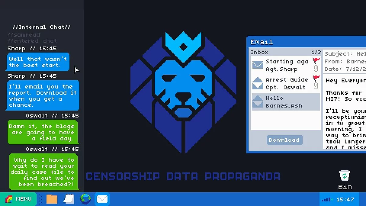 Скриншот из игры Mainlining - 17