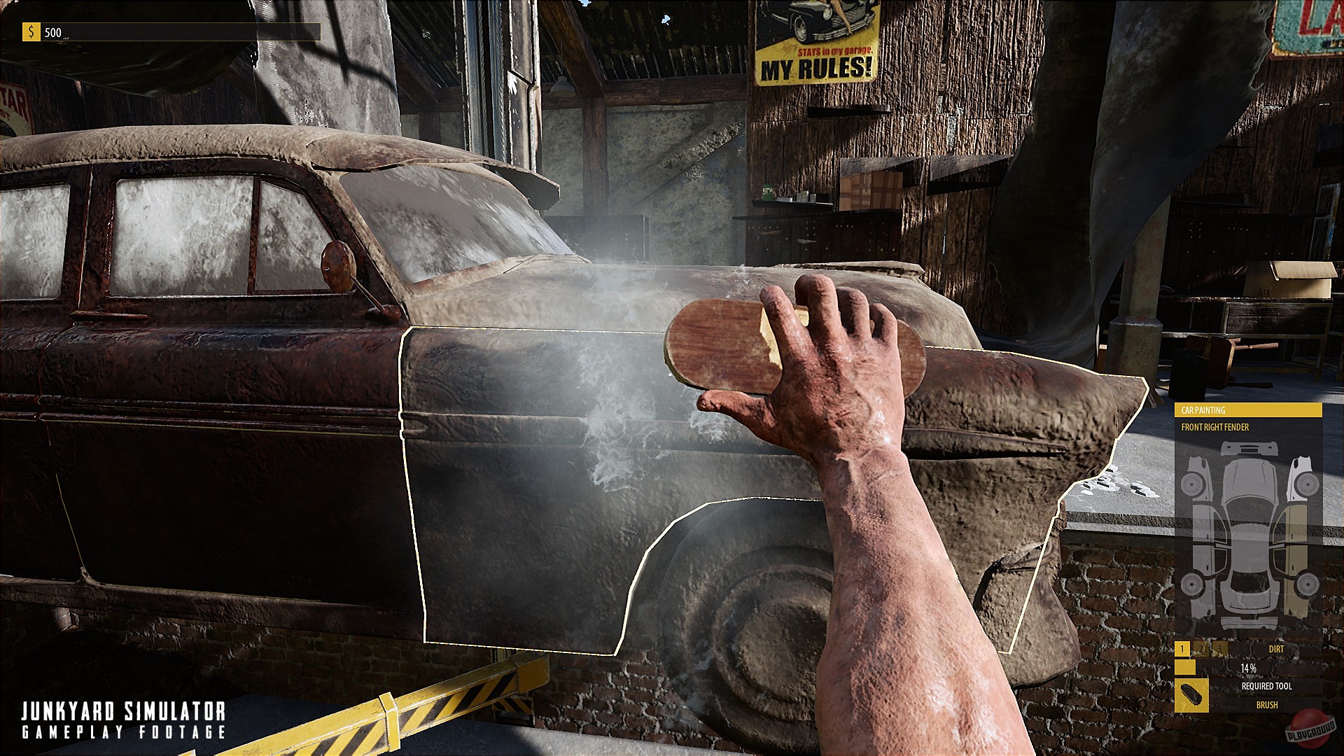 Скриншот из игры Junkyard Simulator - 129