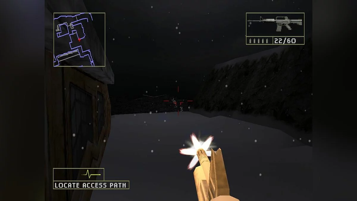 Скриншот из игры Tom Clancy's Rainbow Six: Lone Wolf - 1