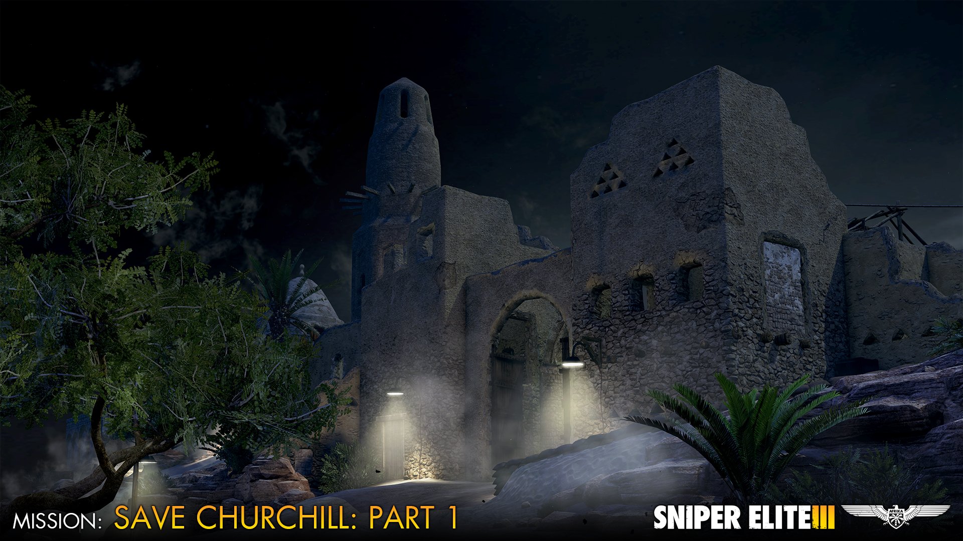 Скриншот из игры Sniper Elite III - Save Churchill Part 1: In Shadows - 11