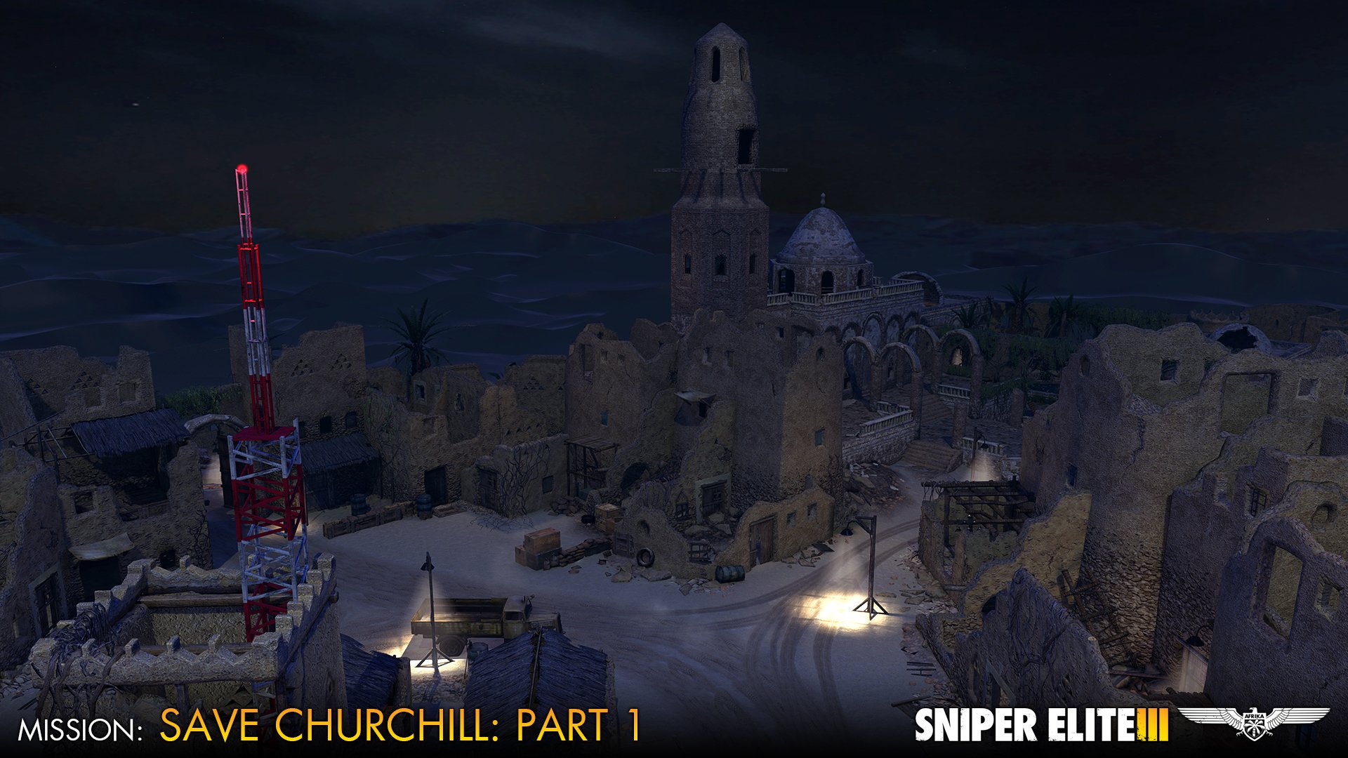 Скриншот из игры Sniper Elite III - Save Churchill Part 1: In Shadows - 16