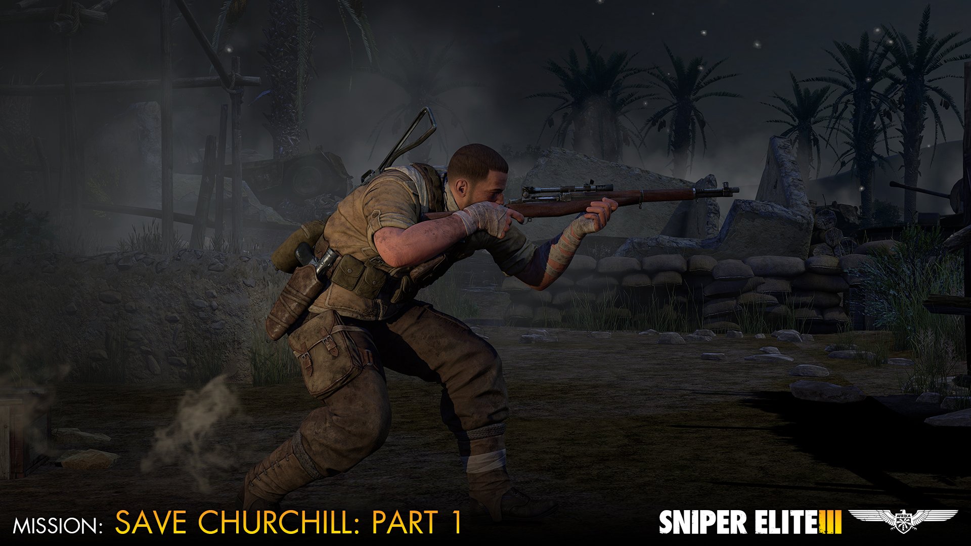 Скриншот из игры Sniper Elite III - Save Churchill Part 1: In Shadows - 18