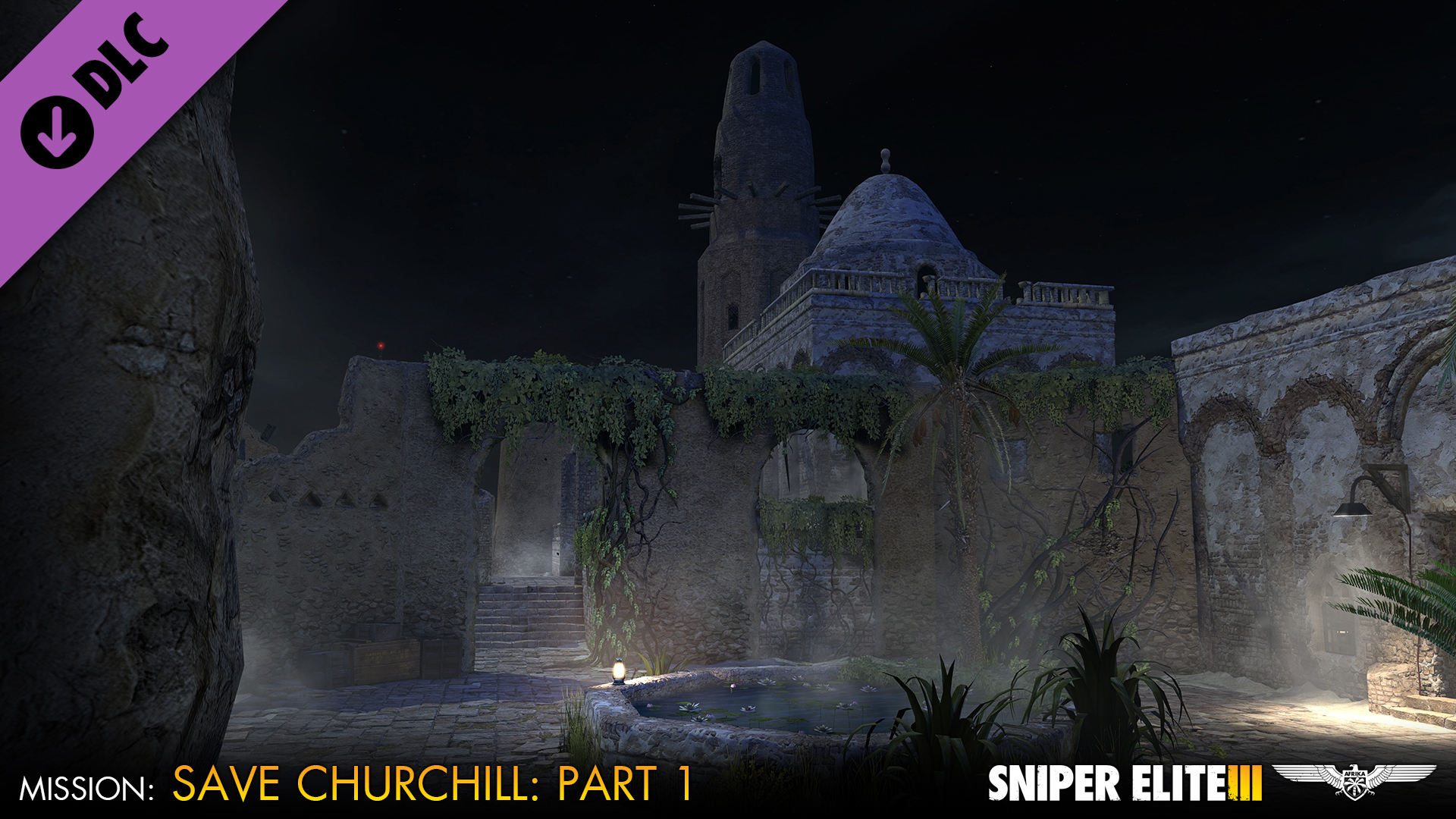 Скриншот из игры Sniper Elite III - Save Churchill Part 1: In Shadows - 6