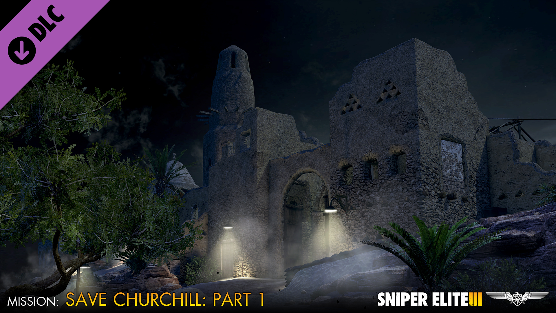 Скриншот из игры Sniper Elite III - Save Churchill Part 1: In Shadows - 9