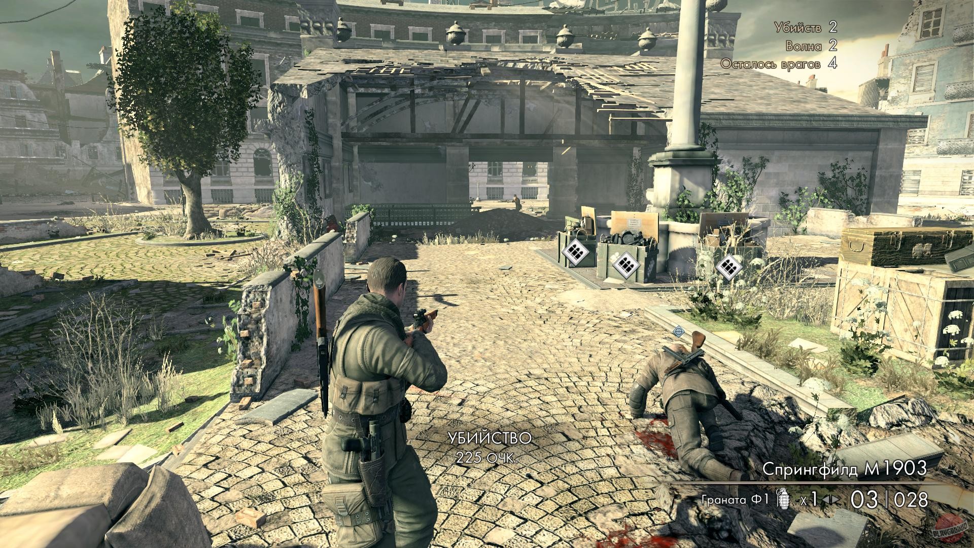 Скриншот из игры Sniper Elite V2 - 97