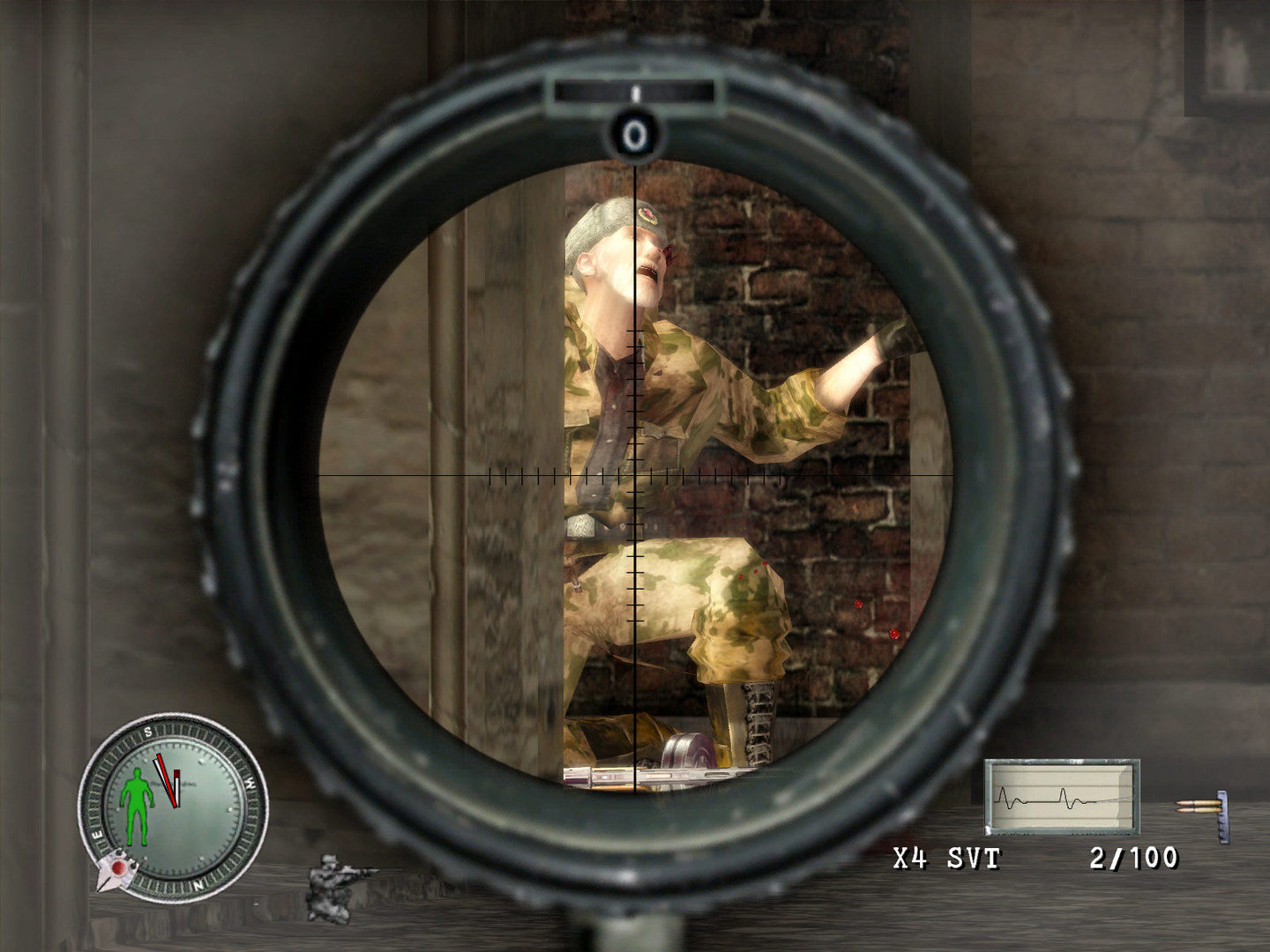 Скриншот из игры Sniper Elite - 95