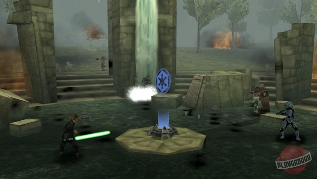 Скриншот из игры Star Wars: Battlefront - Elite Squadron - 12