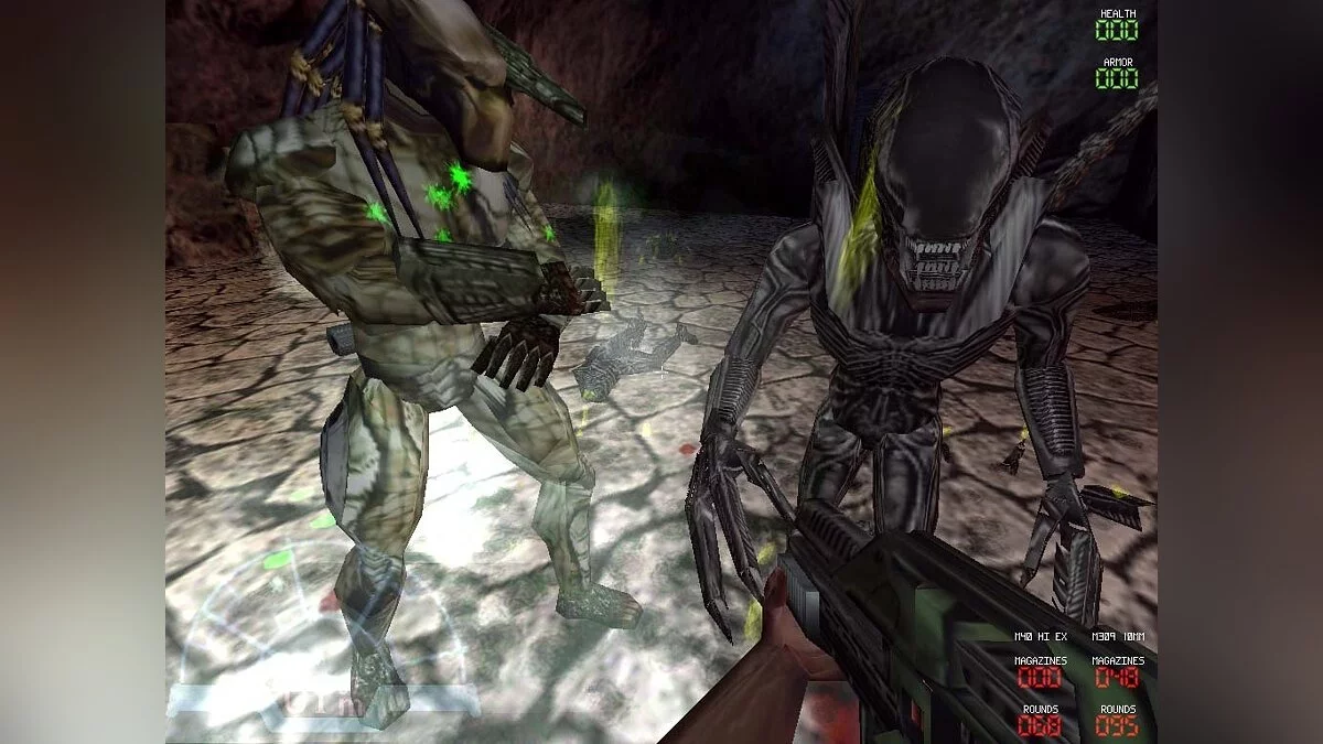 Скриншот из игры Aliens Versus Predator (1999) - 10