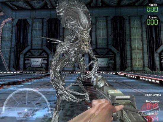 Скриншот из игры Aliens Versus Predator (1999) - 4