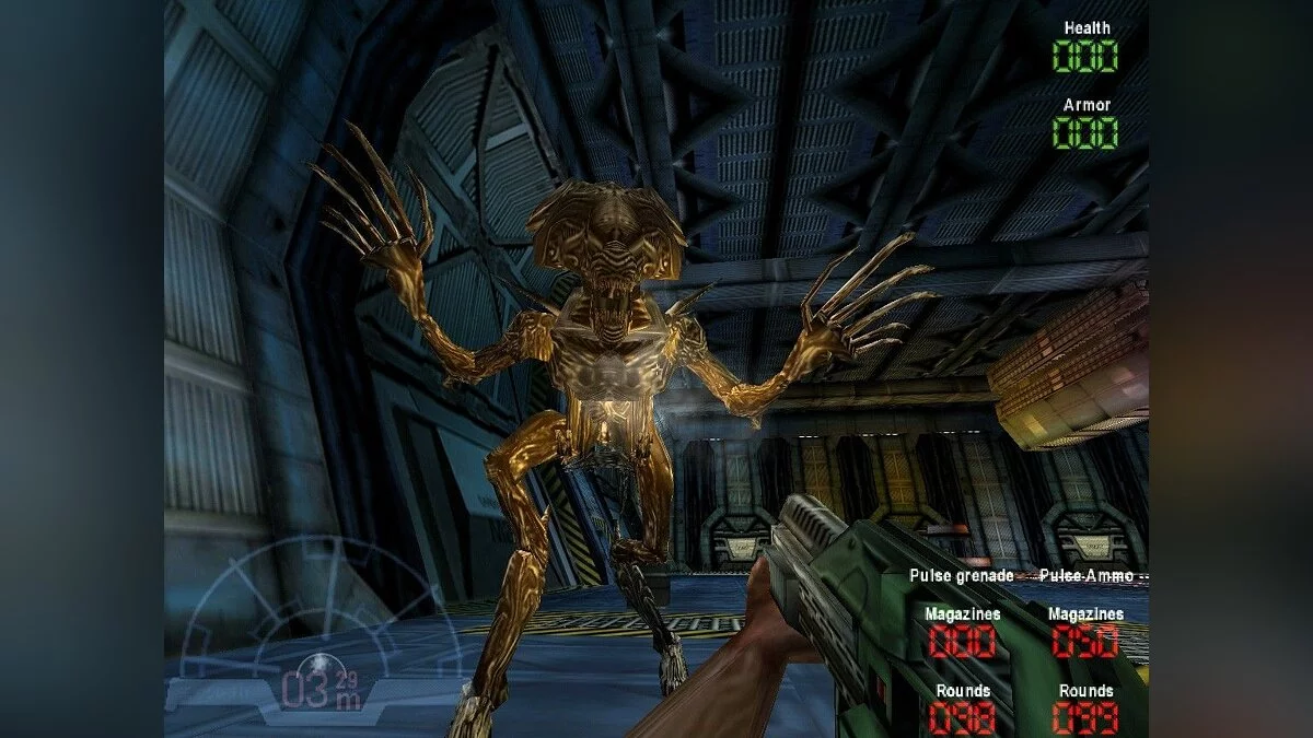 Скриншот из игры Aliens Versus Predator (1999) - 12
