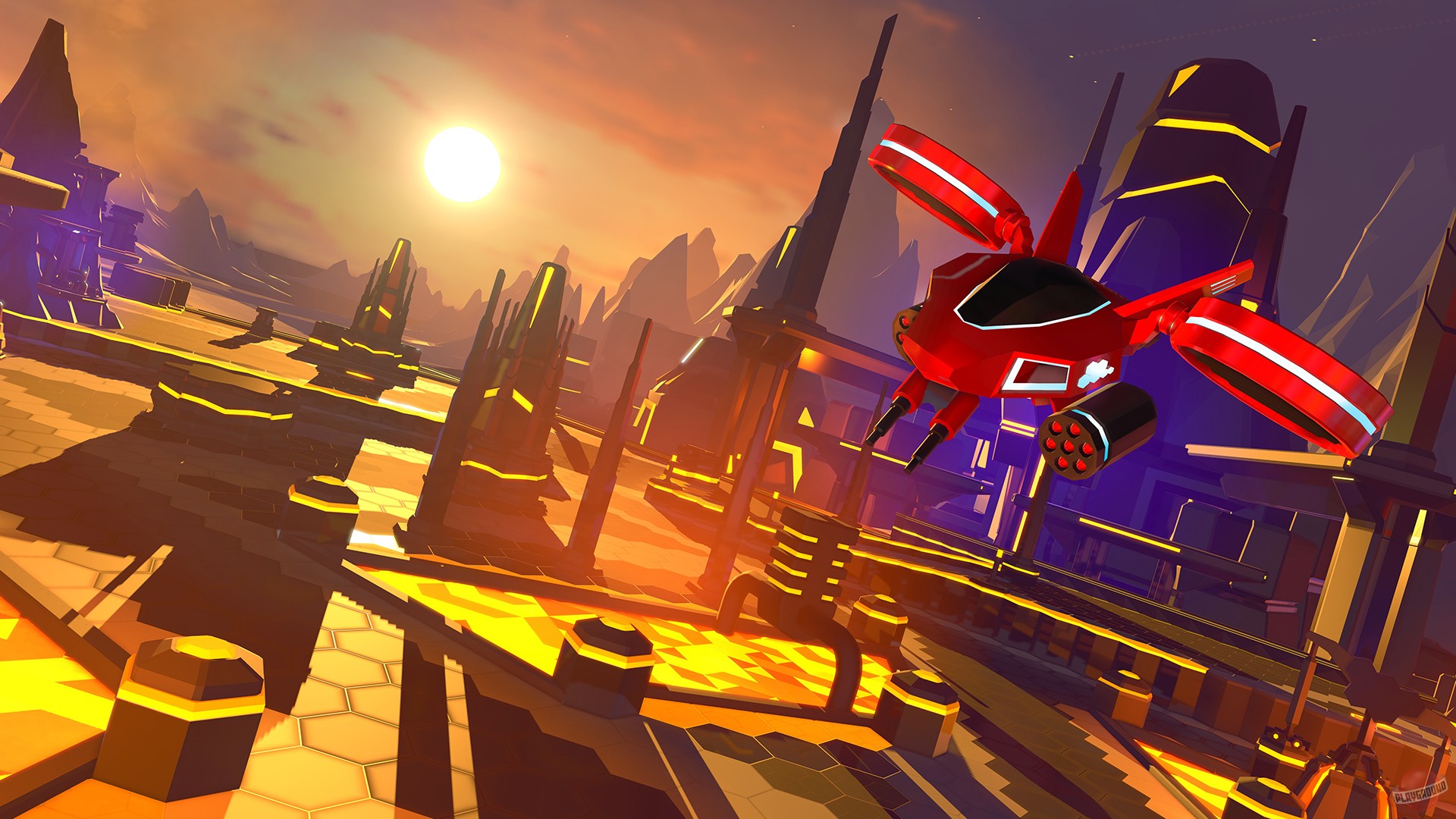 Скриншот из игры Battlezone VR - 4