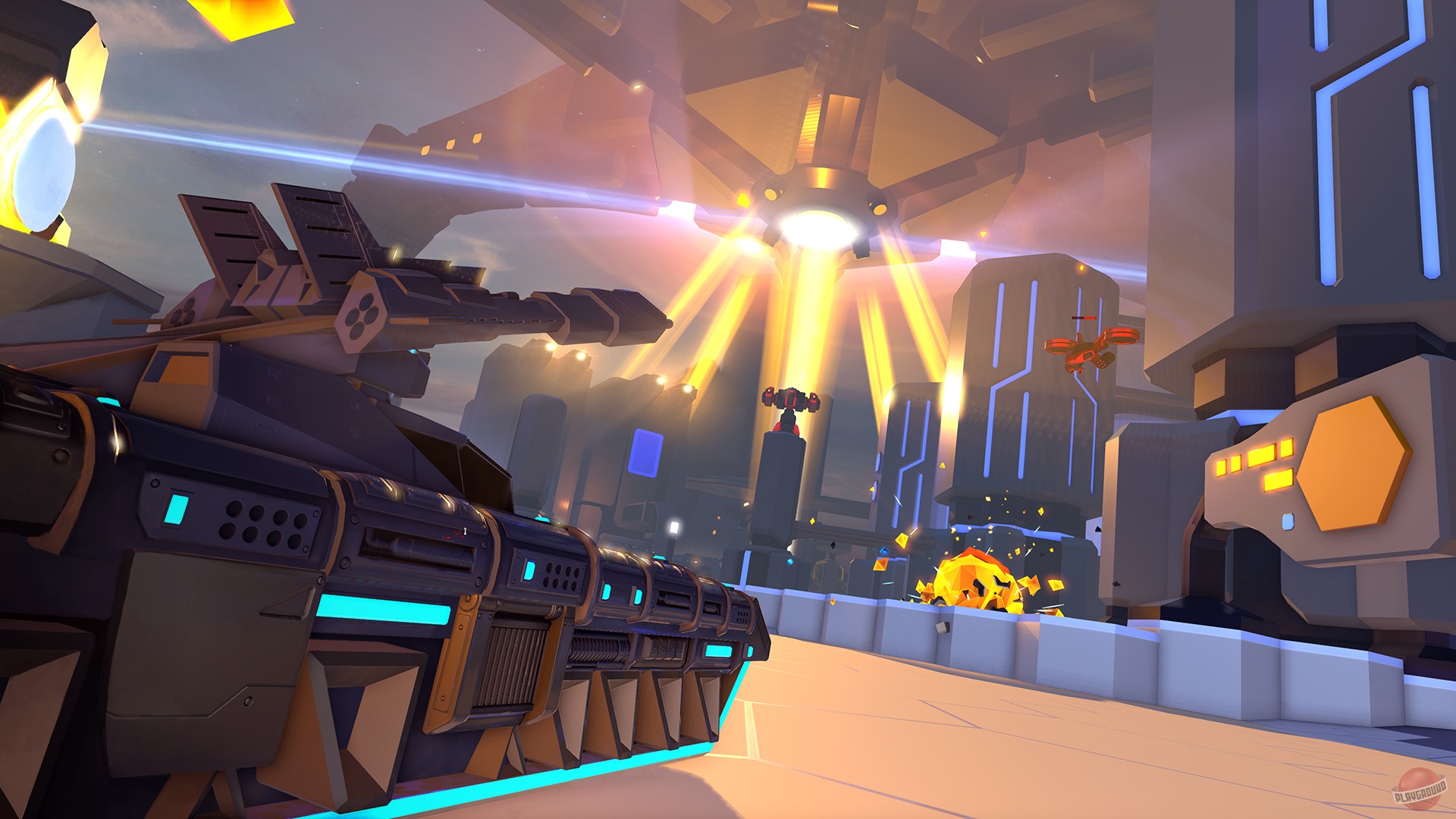 Скриншот из игры Battlezone VR - 8