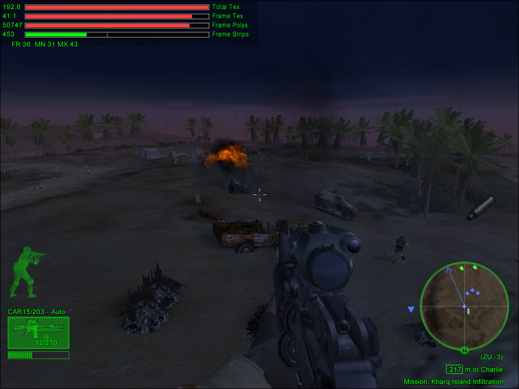 Скриншот из игры Delta Force: Black Hawk Down - Team Sabre - 83